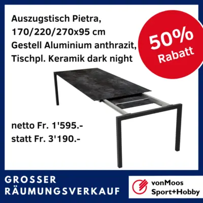 Auszugtisch