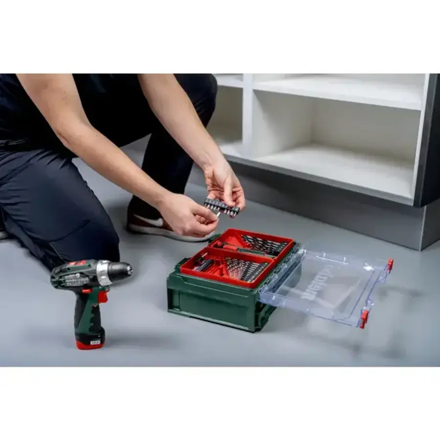 Akku-Schlagbohrschrauber PowerMaxx SB 12V Set (inkl. 41-tlg. Zubehör)