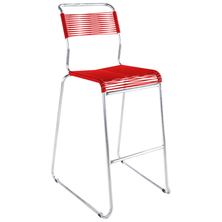 Säntis Spaghetti Barstuhl mit Kufen