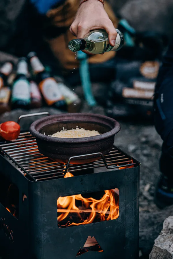 Beer Box Feuerkorb