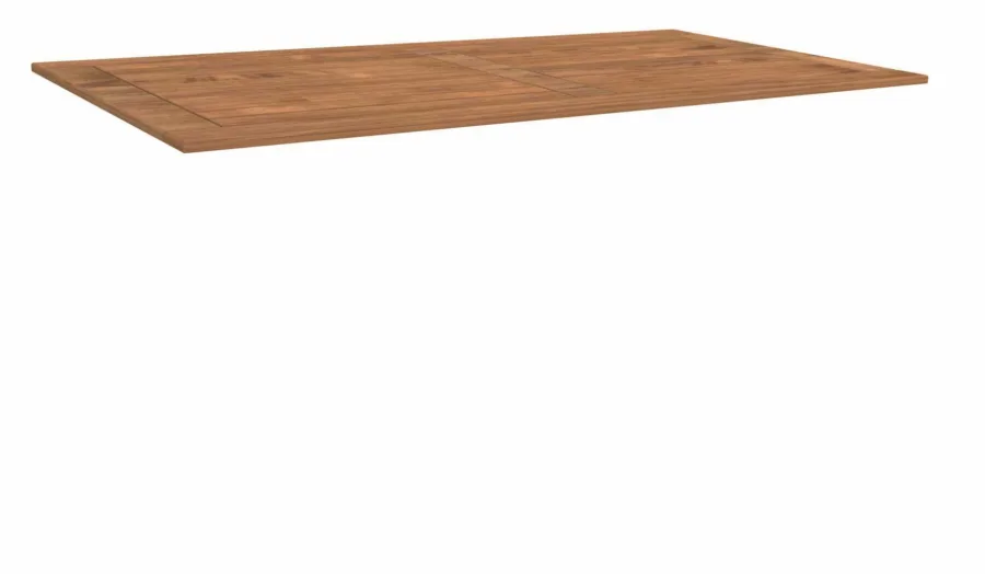 Tischplatte 200x100 cm Teak FSC®-zertifiziert