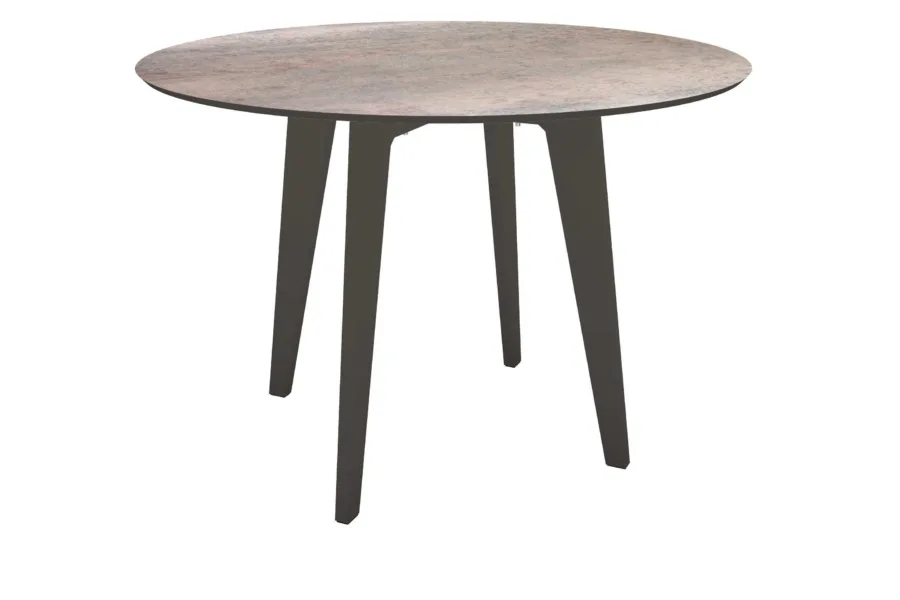 Tisch Ø 110 cm Aluminium