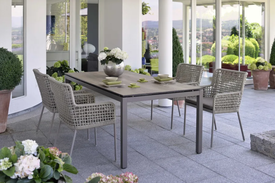 Diningsessel Greta Aluminium