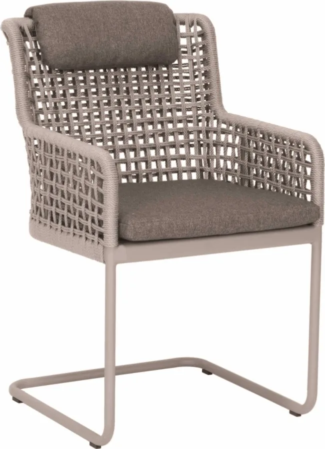 Freischwingersessel Greta Aluminium