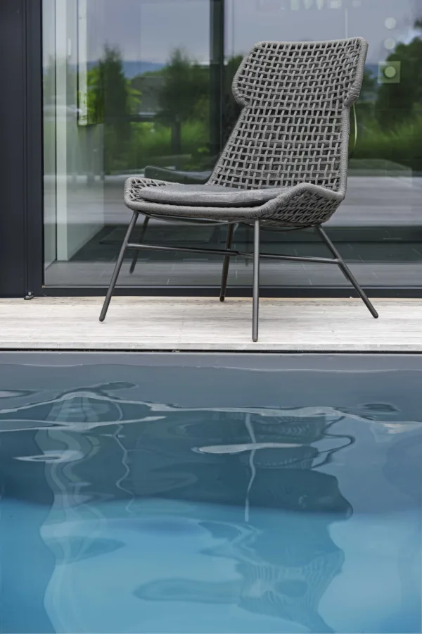 Relaxsessel Greta Aluminium