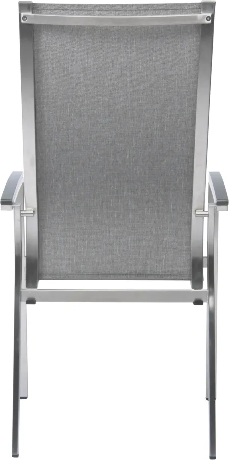 Stapelsessel Mika hoch Edelstahl