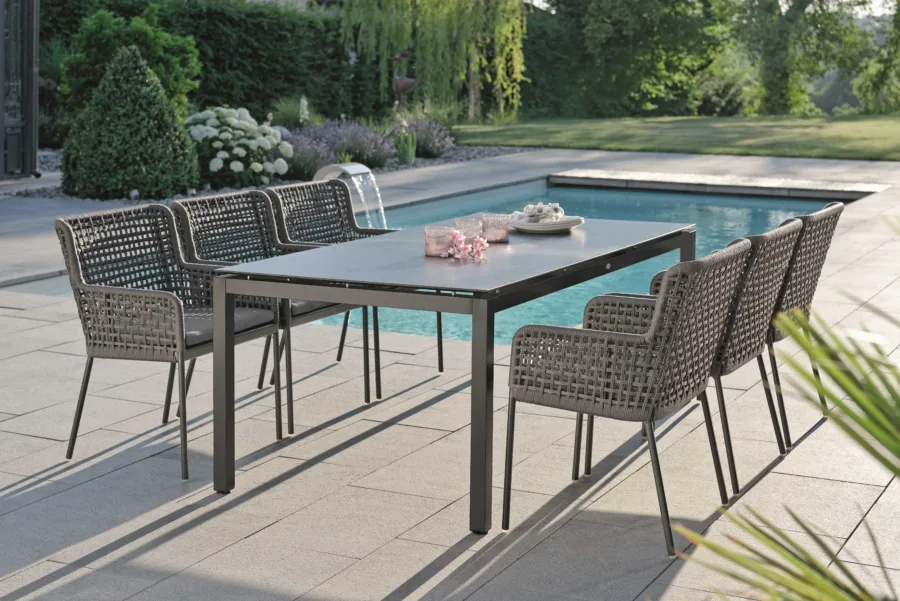 Diningsessel Greta Aluminium
