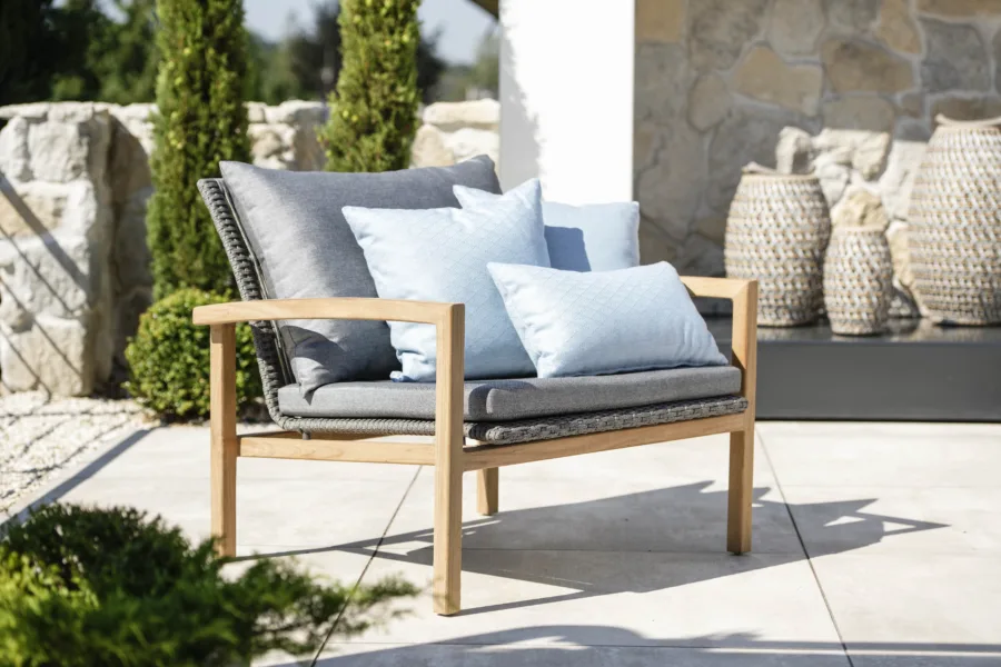 Lounge-Sessel Leah Teak