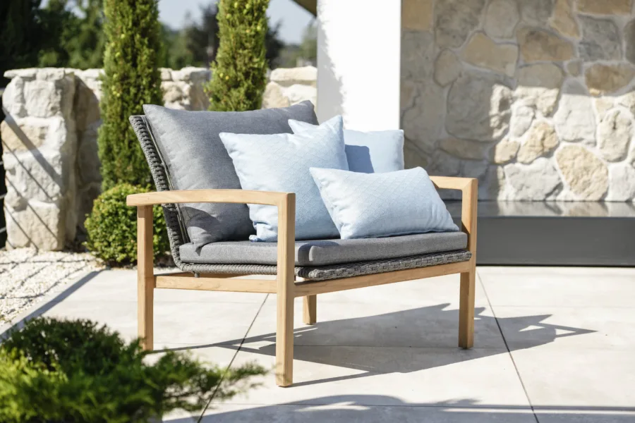 Lounge-Sessel Leah Teak