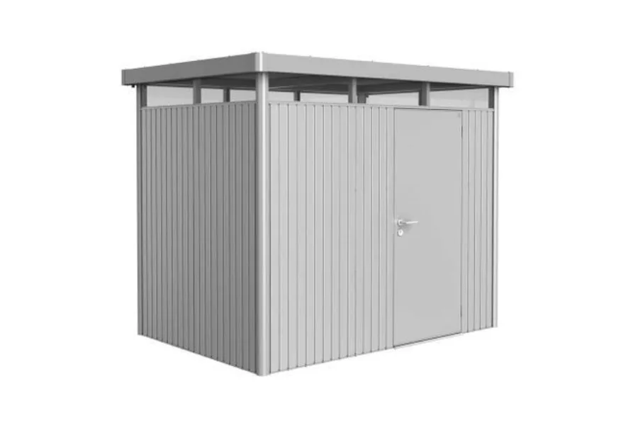 Gerätehaus HighLine Gr. H2 silber-metallic