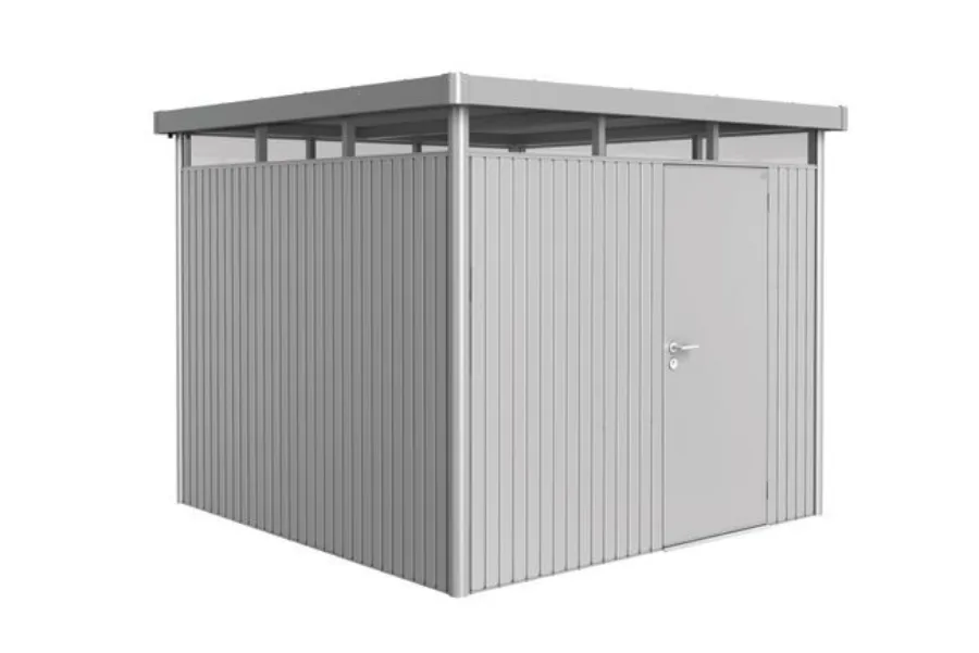 Gerätehaus HighLine Gr. H4 silber-metallic