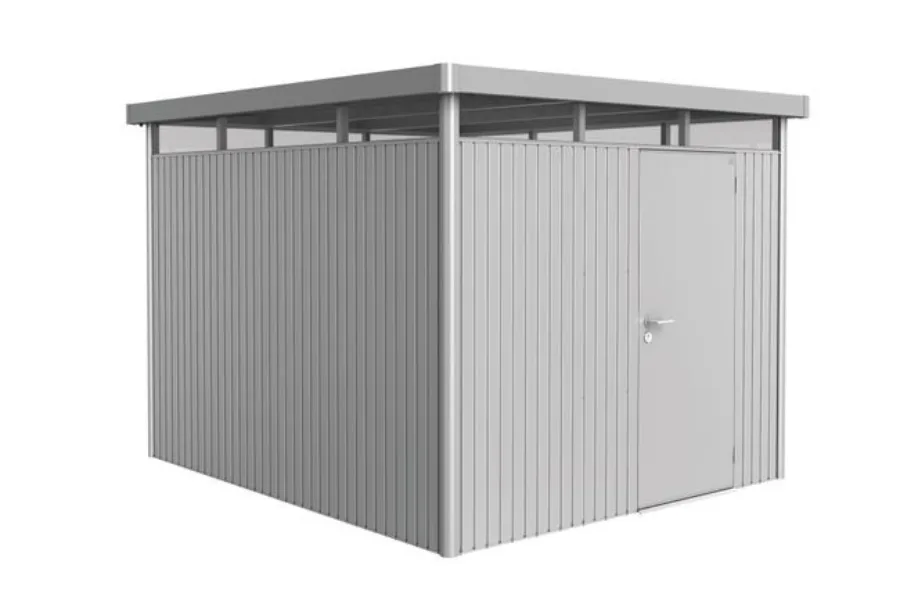 Gerätehaus HighLine Gr. H5 silber-metallic