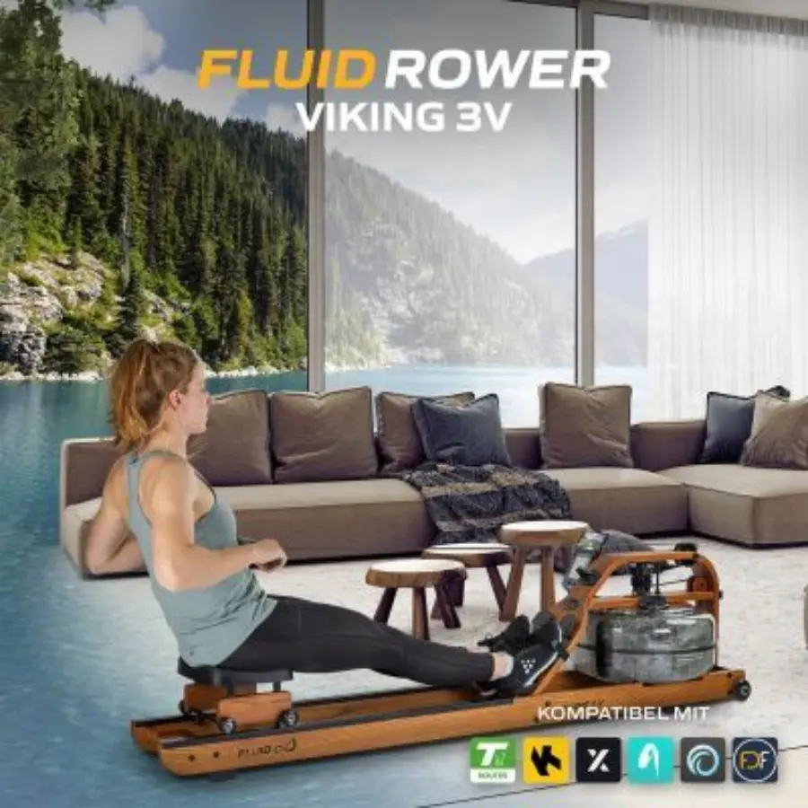 Fluid Rower Viking Pro V Wasserrudergerät