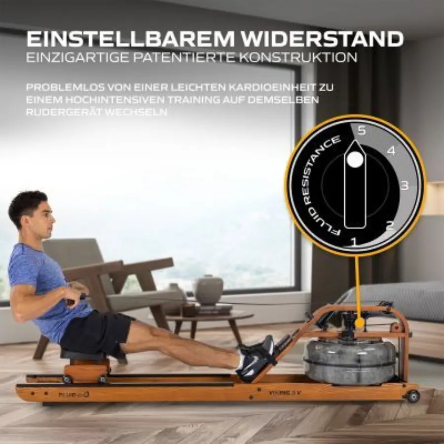 Fluid Rower Viking Pro V Wasserrudergerät
