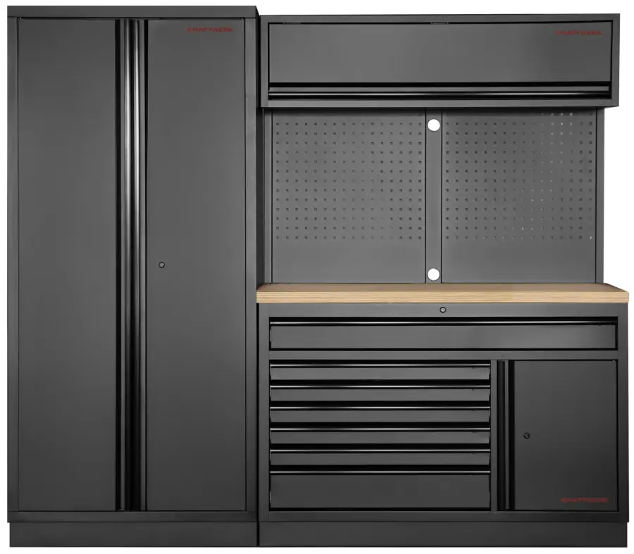 Werkstatt MOBILIO 2er Kombi breit/black