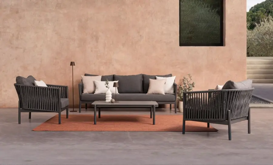 Lounge-3er-Sofa Florencia