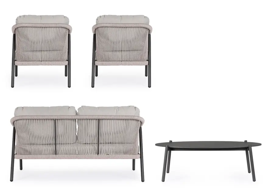 4-er Set Sitzgruppe Miravet