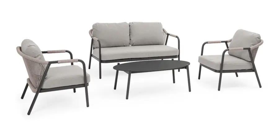 4-er Set Sitzgruppe Miravet