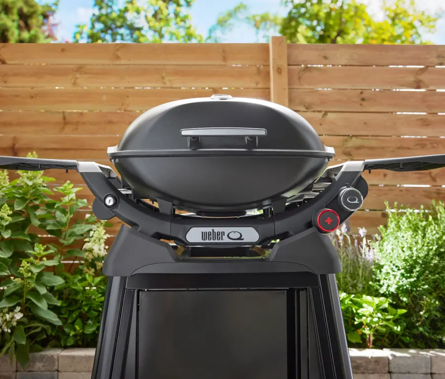 Q2800N+ Gasgrill mit Rollwagen