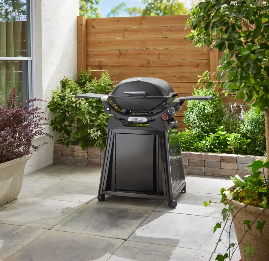 Q2800N+ Gasgrill mit Rollwagen
