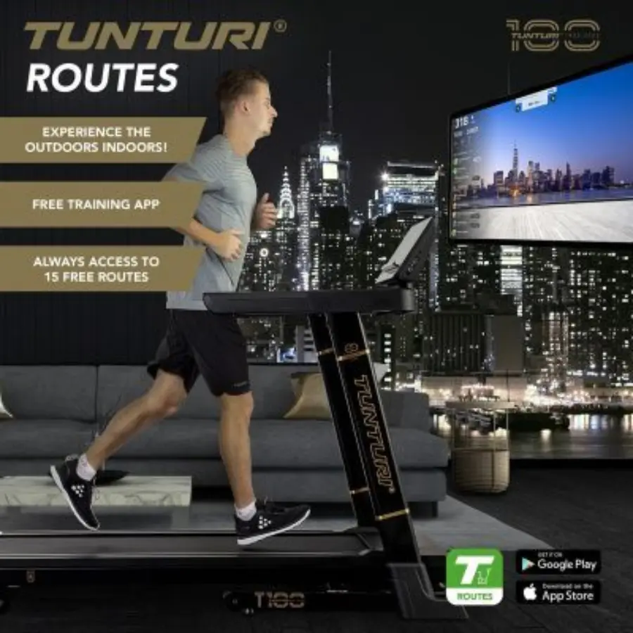 T100 Centuri Performance Laufband, klappbar
