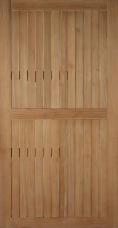Tischplatte 200x100 cm Teak FSC®-zertifiziert