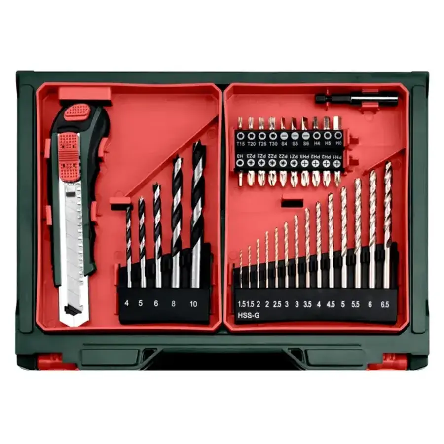 Akku-Schlagbohrschrauber PowerMaxx SB 12V Set (inkl. 41-tlg. Zubehör)