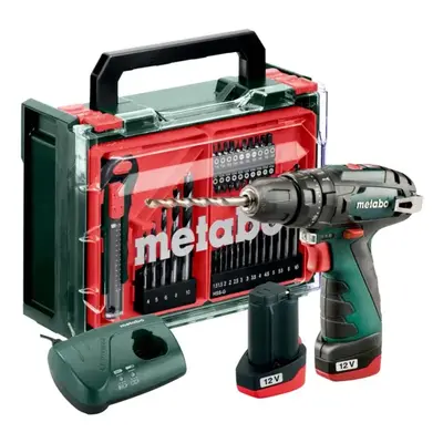 Akku-Schlagbohrschrauber PowerMaxx SB 12V Set (inkl. 41-tlg. Zubehör)