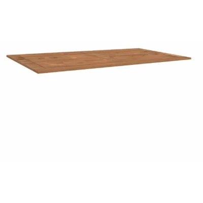 Tischplatte 200x100 cm Teak FSC®-zertifiziert