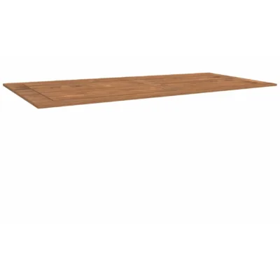 Tischplatte 250x100 cm Teak FSC®-zertifiziert