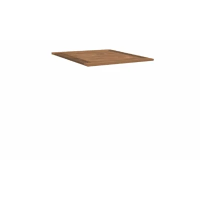 Tischplatte 80x80 cm Old Teak