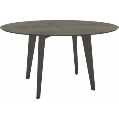Tisch Ø 134 cm Aluminium