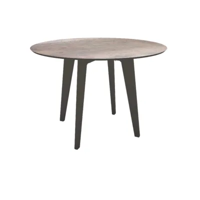 Tisch Ø 110 cm Aluminium