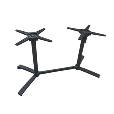 Tischgestell Livorno 2 Aluminium Doppelwange abklappbar