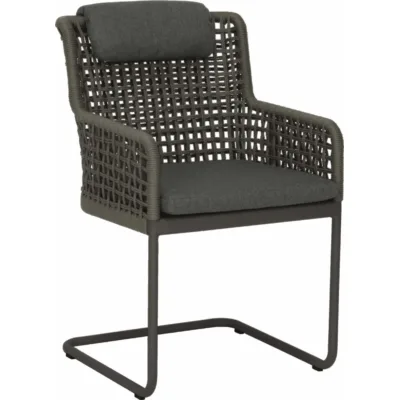 Freischwingersessel Greta Aluminium