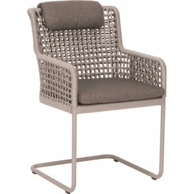 Freischwingersessel Greta Aluminium