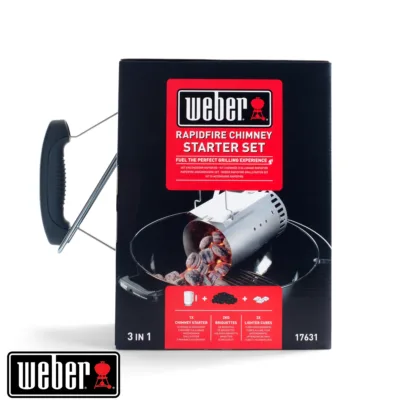 Anzündkamin STARTER-SET- Anzündkamin inkl. Briketts und Anzündwürfel