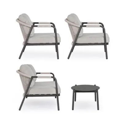 4-er Set Sitzgruppe Miravet